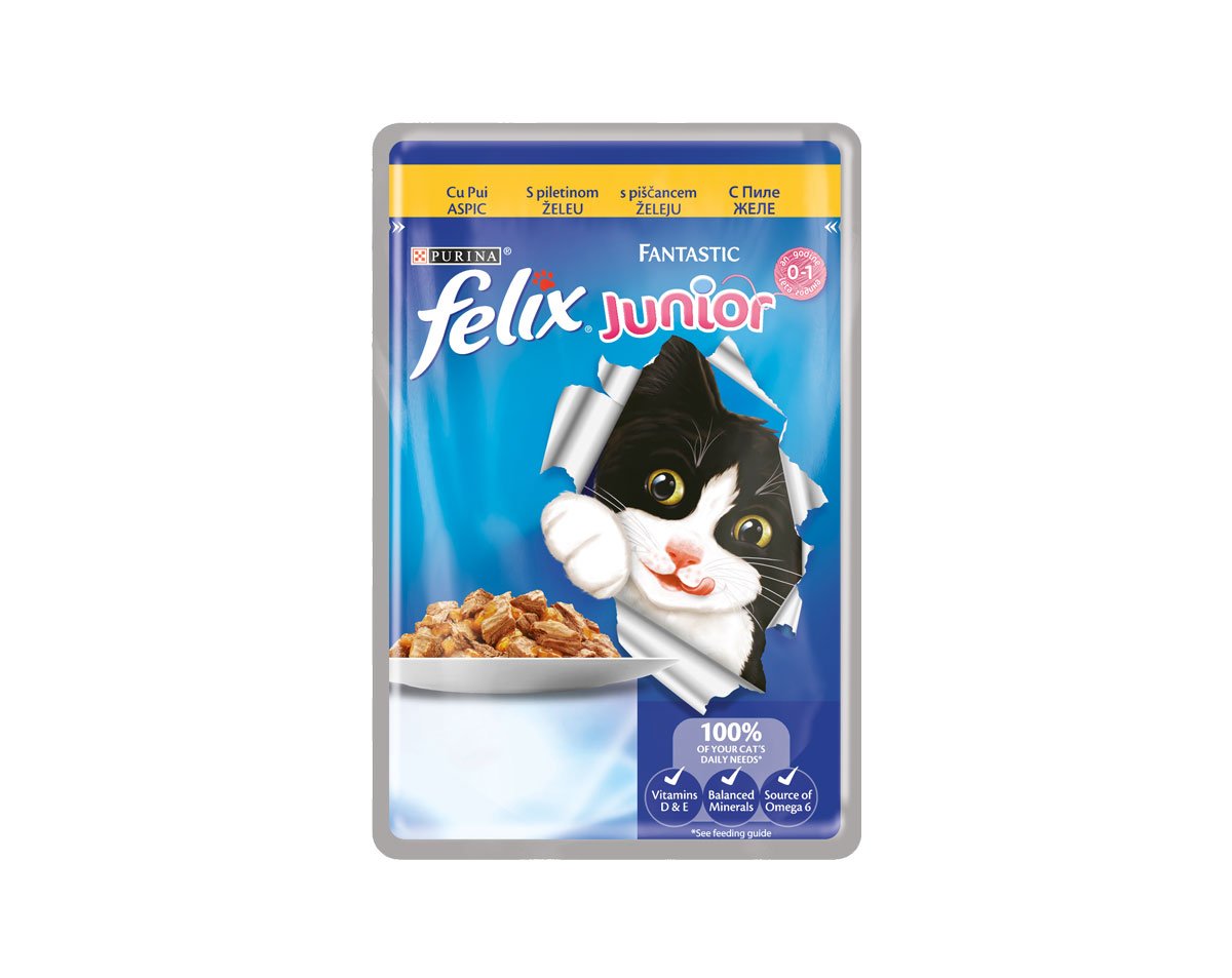 Felix Fantastic Mokra Hrana Za Macje Mladice Arc Kranj D O O