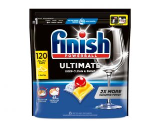 Finish Ultimate All in 1 Lemon Sparkle 120 kos