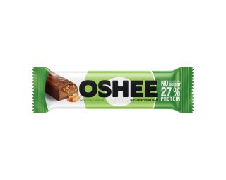 OSHEE proteinska čokoladica arašidi & karamela, 49 g