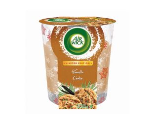 Air Wick sveča Vanilla Cookie 220g