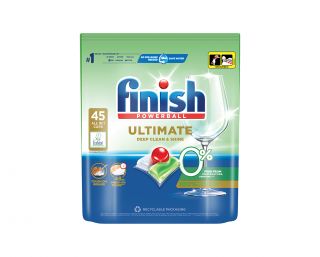 Finish Ultimate 0% kapsule za strojno pomivanje posode 45 kos