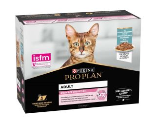 PRO PLAN Delicate Adult, ribe, 10x85 g