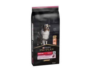 PRO PLAN medium Adult Sensitive Skin, losos, 14 kg