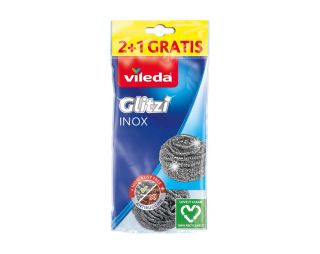 Vileda gobica Glitzi Inox Spiral 2+1/1