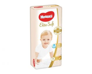 HUGGIES Elite Soft (5) Mega 56/1 plenice