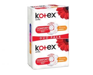 KOTEX Normal 16/1 duo vložki