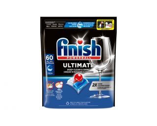Finish Ultimate All in 1 Regular kapsule za strojno pomivanje posode 60 kos (4XL)