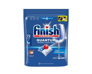 Finish Quantum All in 1 Regular kapsule za strojno pomivanje posode 72 kos (4XL)