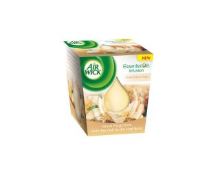 Air Wick sveča Tesla  Vanilla & Brown Sugar 105g