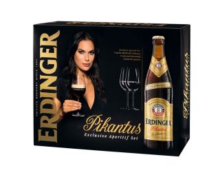 Erdinger Pikantus 7,3% aperitiv set 1+2 kozarca