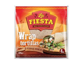 La Fiesta Wrap Polnozrnate Tortilje
