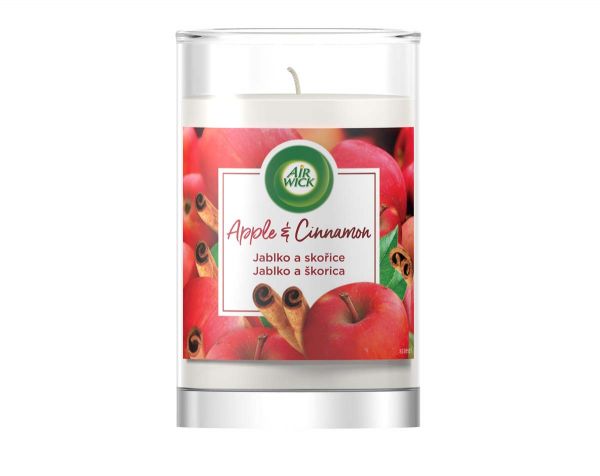 Air Wick sveča Kit Kat Apple & Cinnamon 310g
