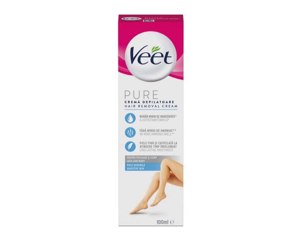 Veet depilacijska krema 100ml Sensitive