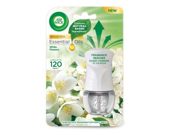 Air Wick električni komplet White Flowers 19ml