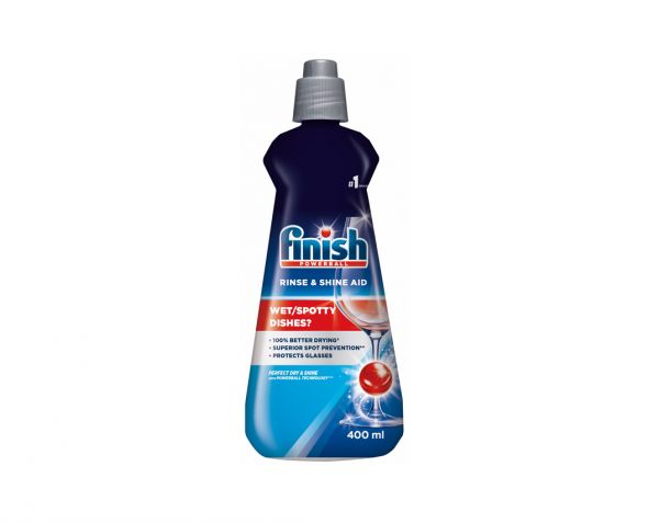 Finish Rinse & Shine Aid Regular – sredstvo za izpiranje 400 ml