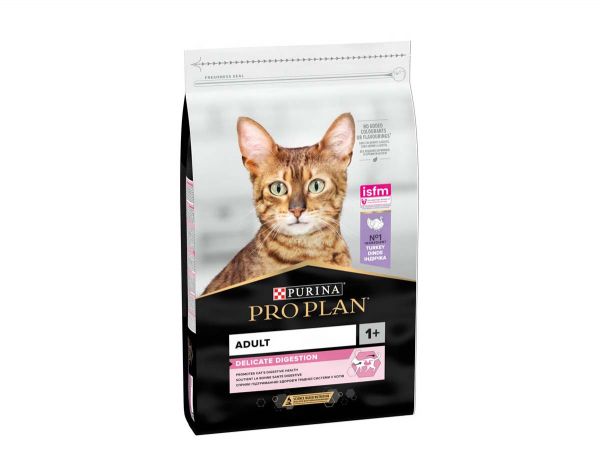 PRO PLAN Delicate Digestion Adult, puran, 10 kg