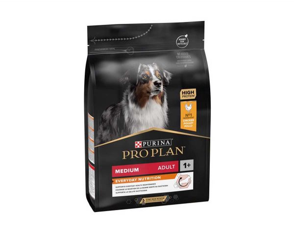 PRO PLAN medium Adult, piščanec, 3 kg