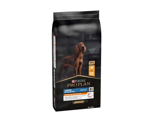 PRO PLAN large athletic Adult, piščanec, 14 kg