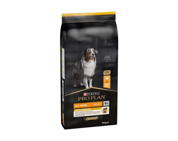 PRO PLAN all size Adult Sterilized, piščanec, 14 kg