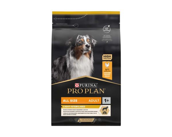PRO PLAN all size Adult Sterilized, piščanec, 3 kg