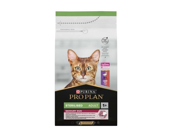 PRO PLAN Sterilized Savoury Duo Adult, raca, 1,5kg