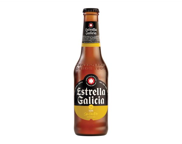 Estrella Galicia pivo BREZ GLUTENA 5,5% steklo