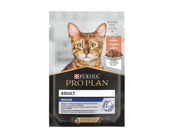 PRO PLAN Housecat Adult, losos, 85 g