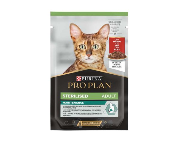 PRO PLAN Sterilized Adult, govedina, 85g