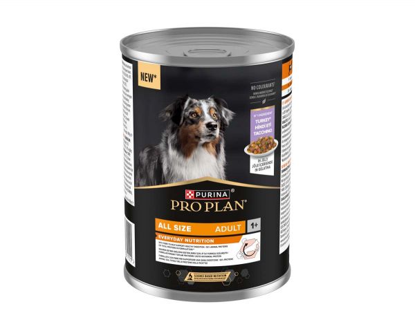 PRO PLAN allsize Adult, mokra hrana za pse, puran, 400 g