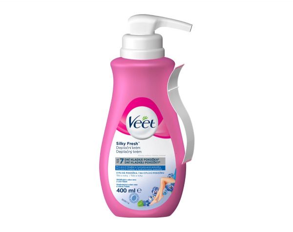 Veet depilacijska krema Sensitive 400 ml