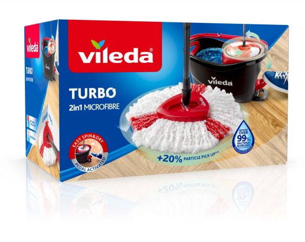 Vileda Komplet Čist Tal Turbo Mop