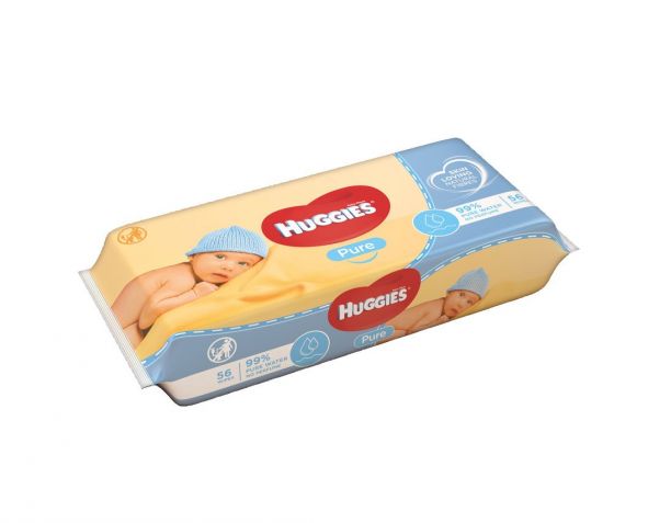 HUGGIES BW Pure 56/1 robčki