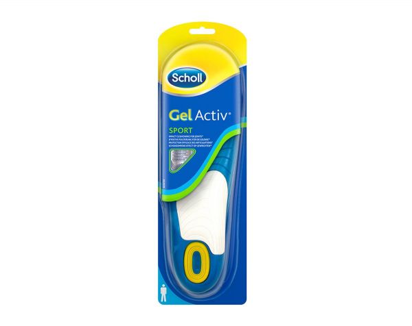 Scholl Gel Activ™  Sport vložki za obutev (moški)
