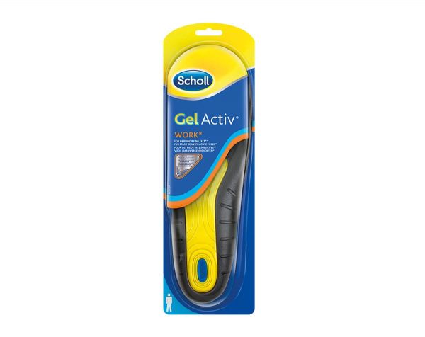 Scholl Gel Activ™  Work vložki za obutev (moški)