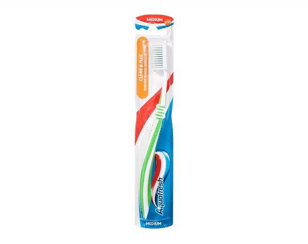 Aquafresh Clean&Flex Medium zobna ščetka