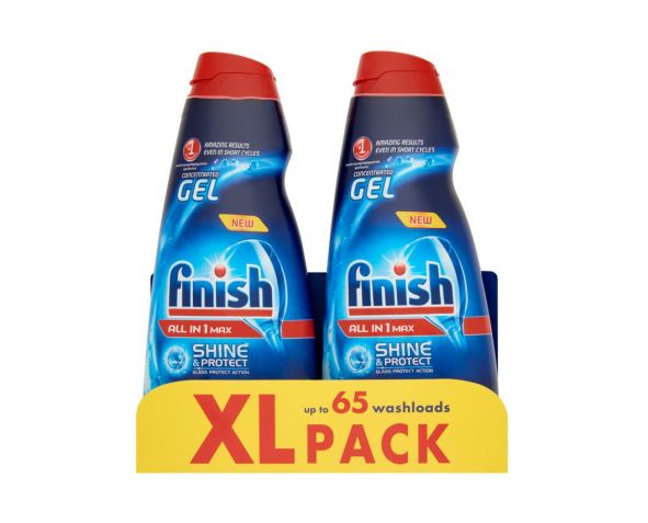 Finish All in One gel 2x650 ml