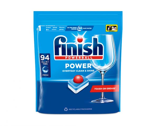 Finish Power All in 1 Regular tablete za strojno pomivanje posode 94 kos (4XL)