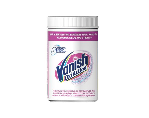 Vanish prašek White 625g