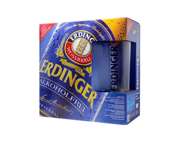 Erdinger Alkoholfrei set 5+1 kozarec