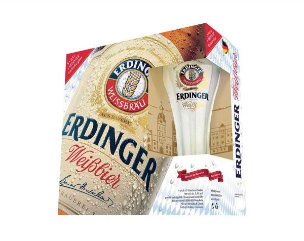Erdinger Weissbier 5,3% set 5+1 kozarec