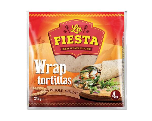 La Fiesta Wrap Polnozrnate Tortilje