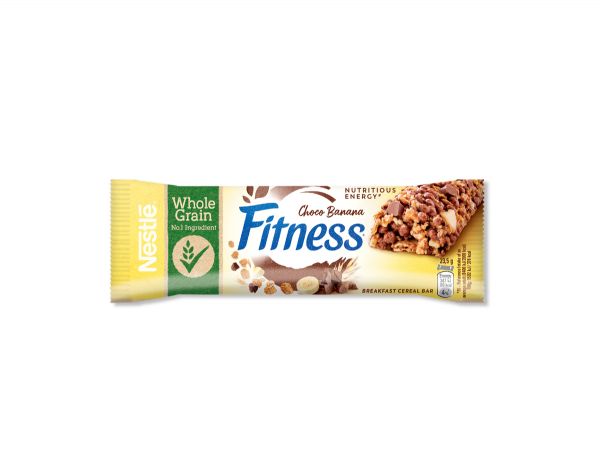 Fitness Choco & Banana žitna ploščica 23,5g