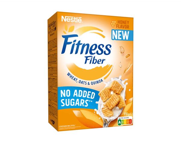 Fitness žitarice z vlakninami, med, 310 g