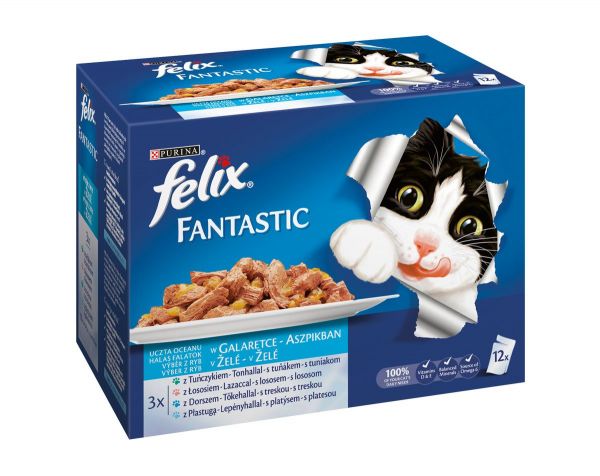 Felix Fantastic - mokra hrana za odrasle mačke