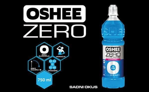 OSHEE ZERO – športni napitek brez kompromisa