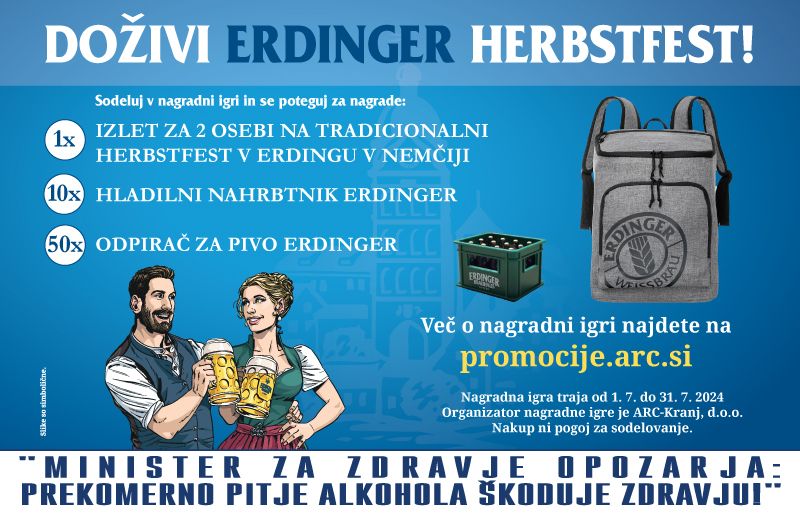 Nagradna igra Doživi Erdinger Herbstfest!