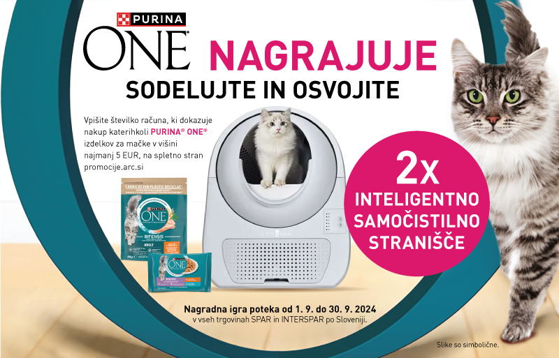 Purina ONE nagrajuje v Spar trgovinah - september 2024