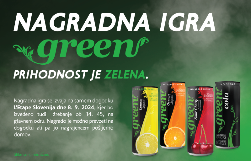 Green cola nagradna igra - L'Etape Slovenija