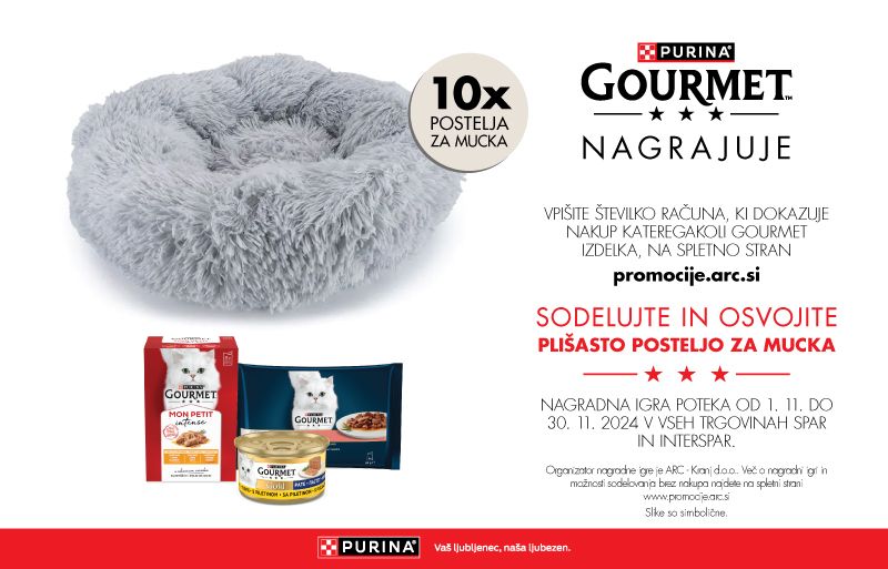 GOURMET nagrajuje v Spar trgovinah