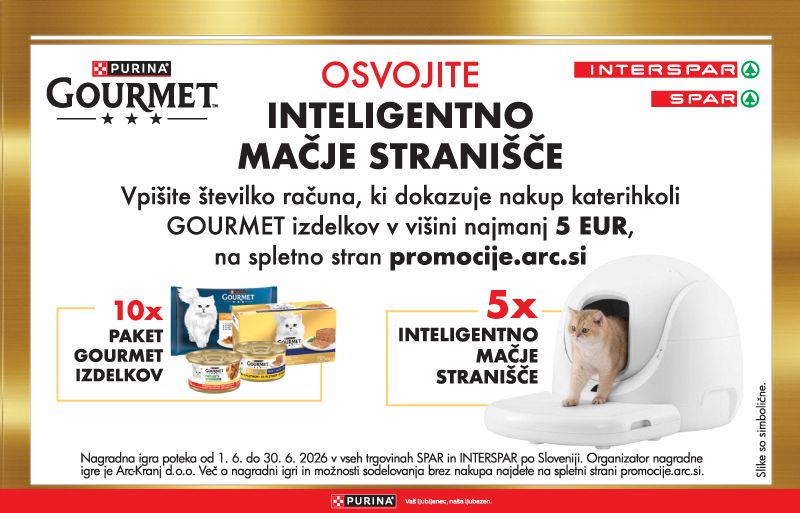GOURMET nagrajuje v Spar trgovinah - junij 2026
